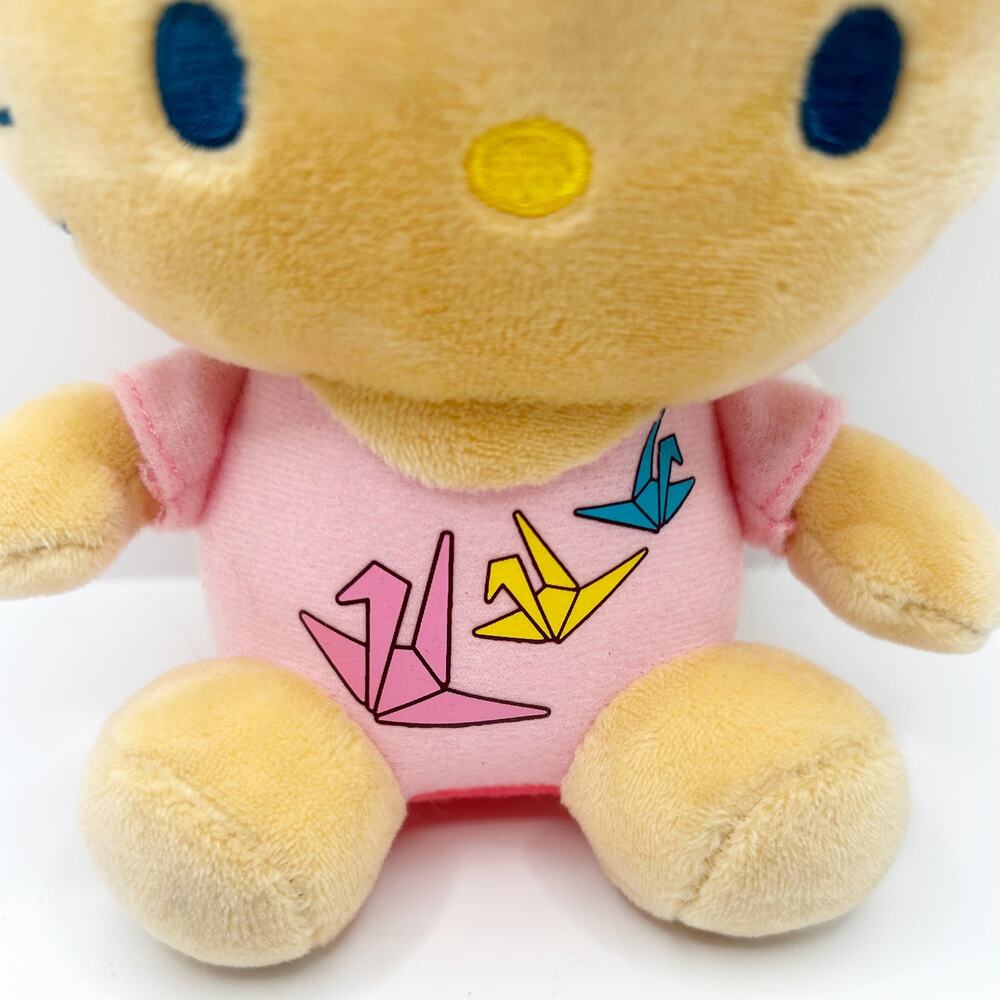 Hello Kitty Sanrio Pearl Harbor 75th Anniversary LOVE & PEACE Plush Hawaii EUC - Picture 3 of 7